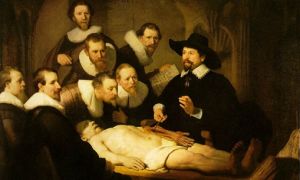 La lección de Anatomía, de Rembrandt